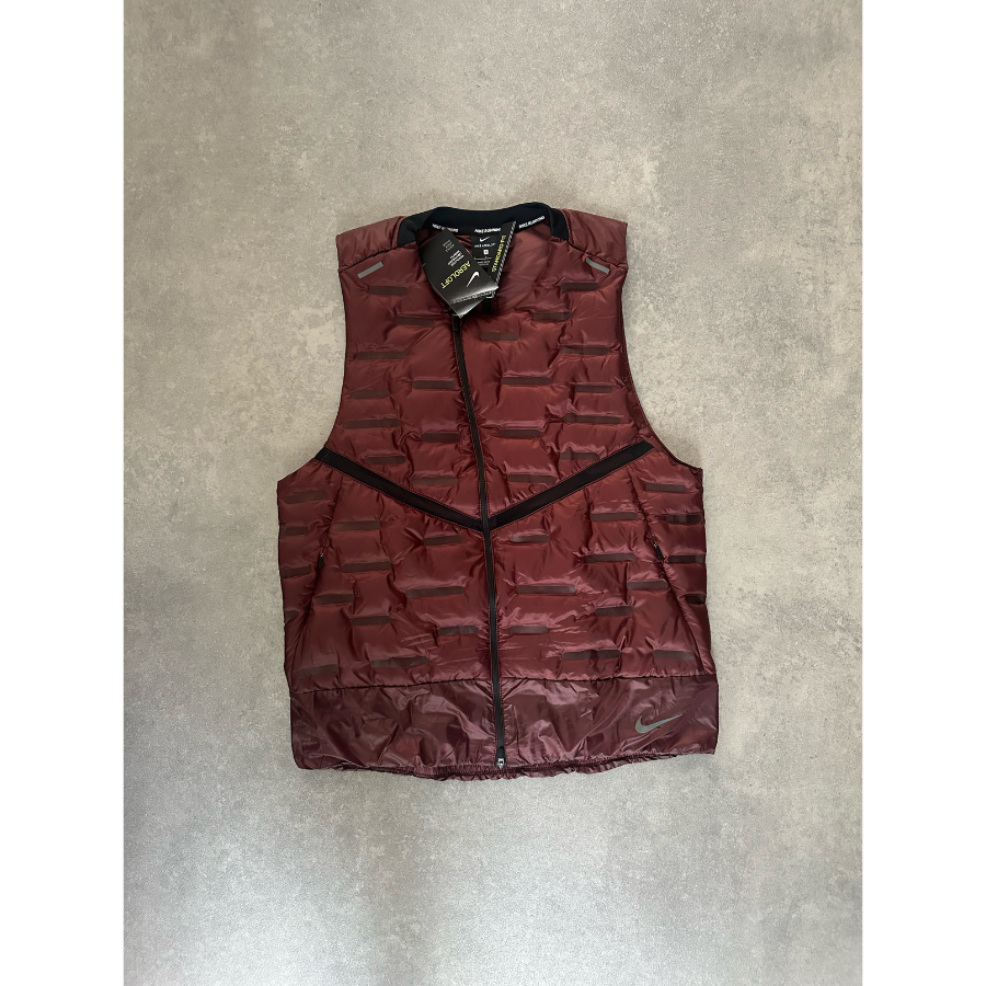 Nike - Therma Aeroloft Gilet Burgundy