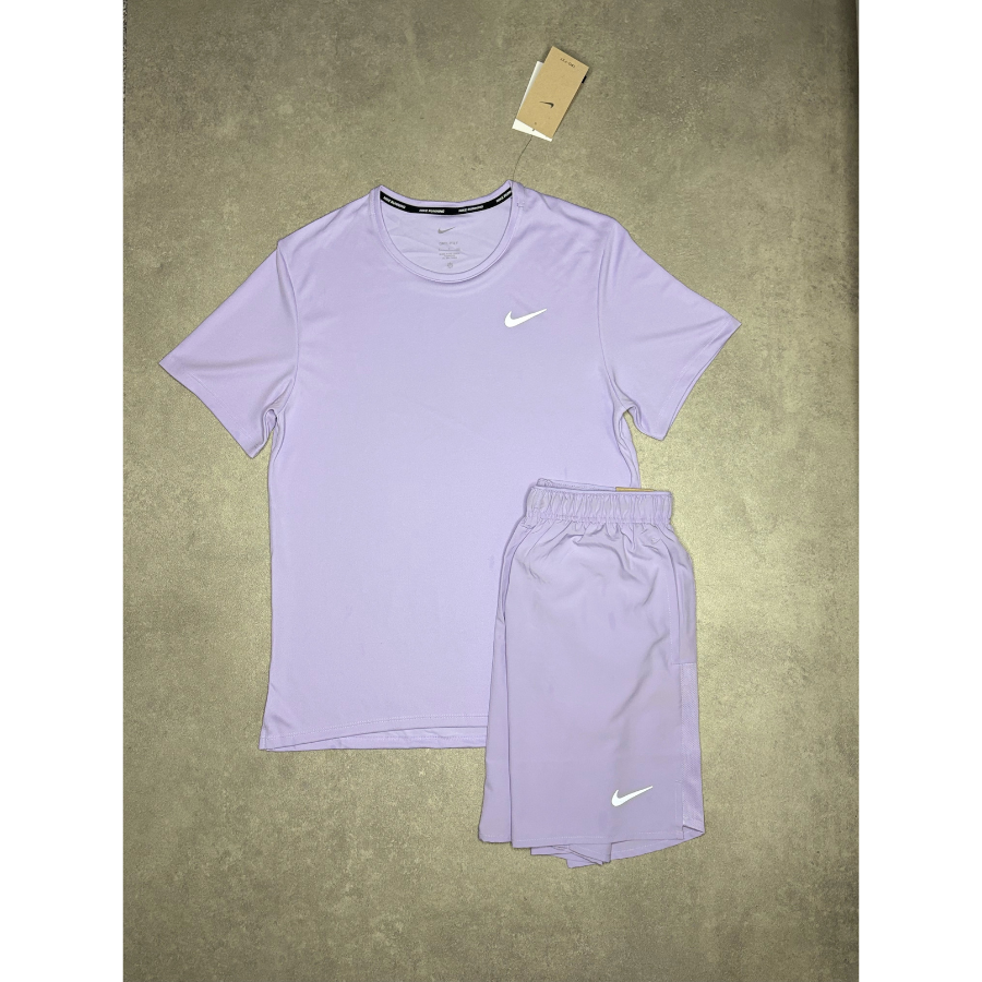 Nike - UV Miler Hydrangea Short Set